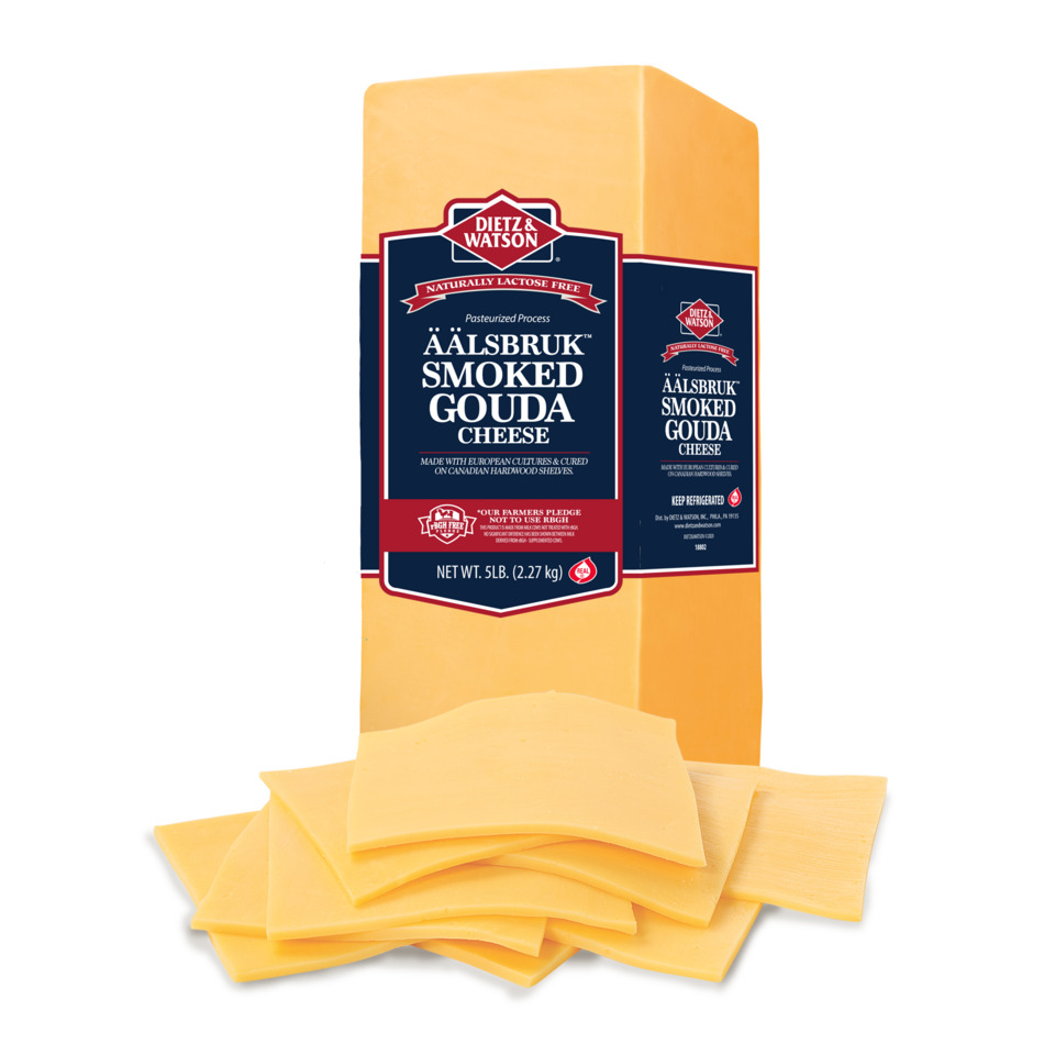 Aalsbruk Smoked Gouda Cheese 5 lb