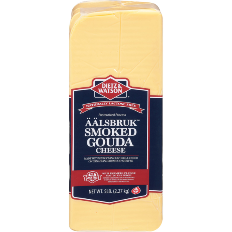 Aalsbruk Smoked Gouda Cheese 5 lb