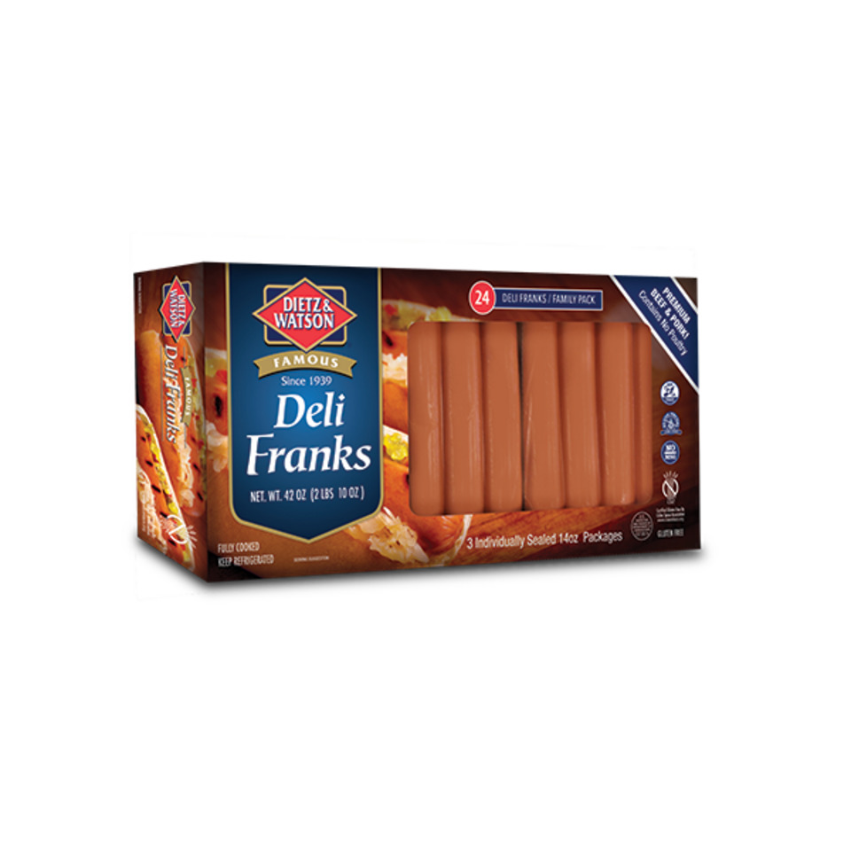 Famous Deli Franks Family Pack - 24 CT