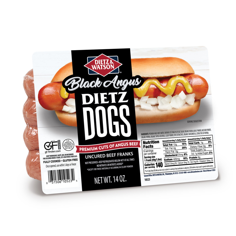 Black Angus Beef Franks