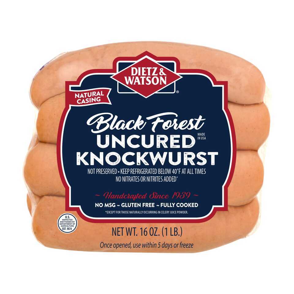 Black Forest Uncured Knockwurst