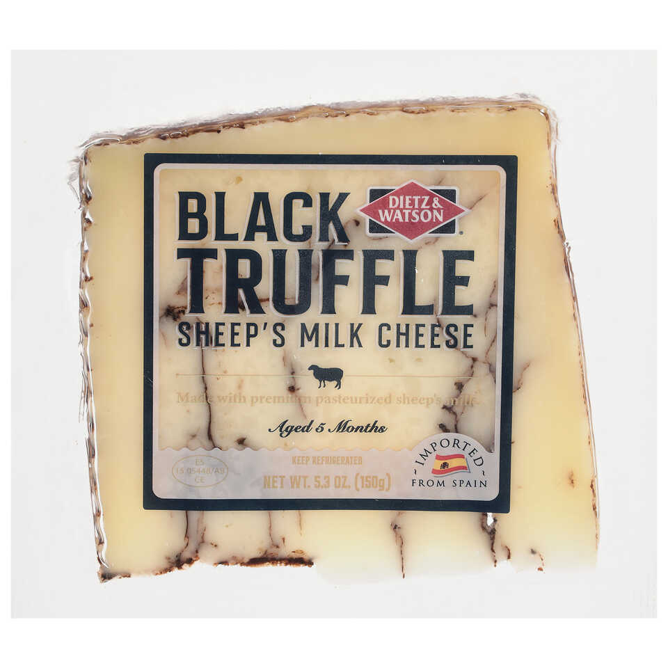 Black Truffle Sheep's Milk Cheese
