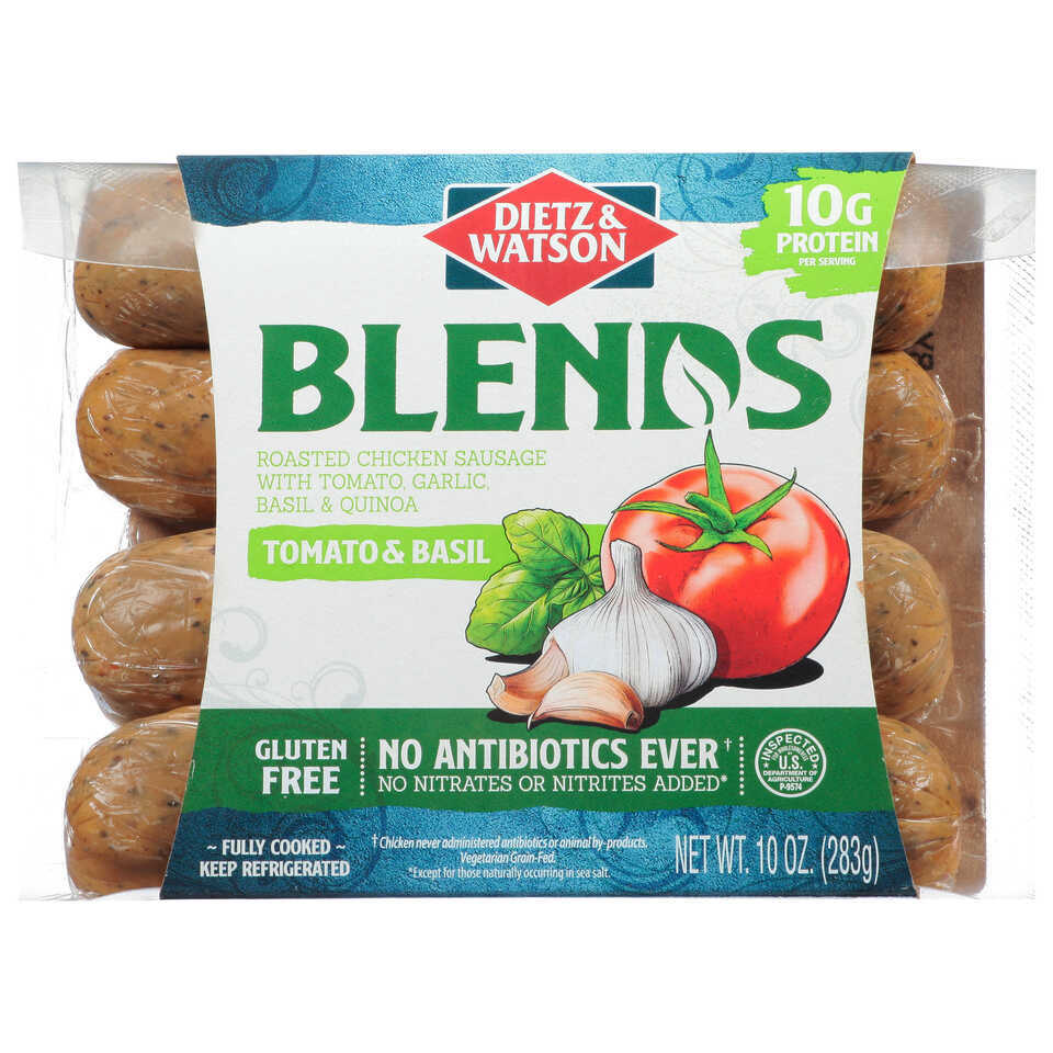 Blends Tomato & Basil Sausage 10 oz