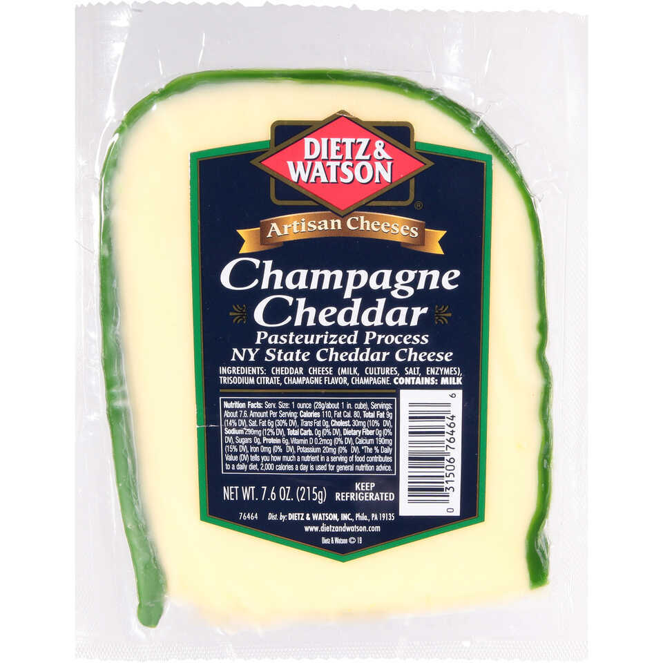 Champagne Cheddar Cheddar Cheese 7.6 oz Package