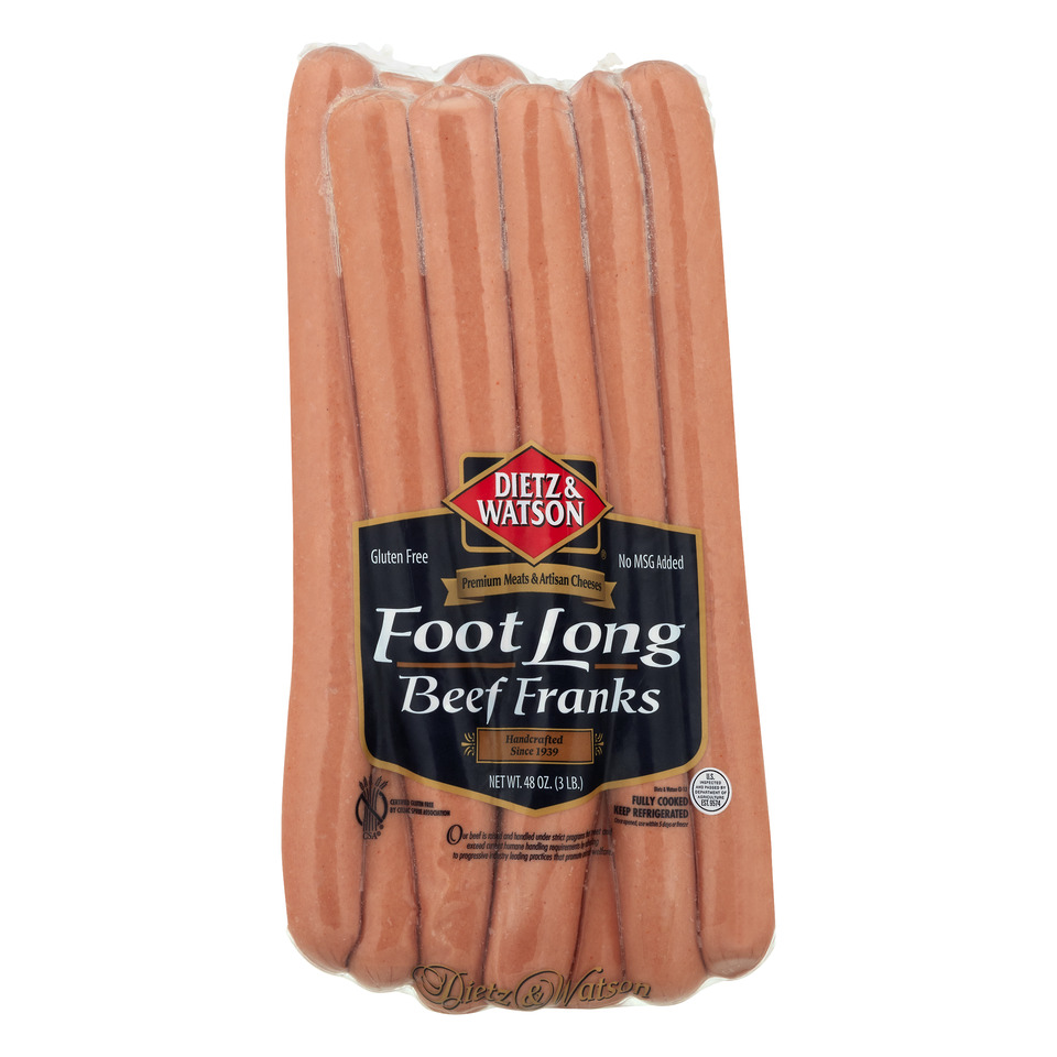 Foot Long Beef Franks