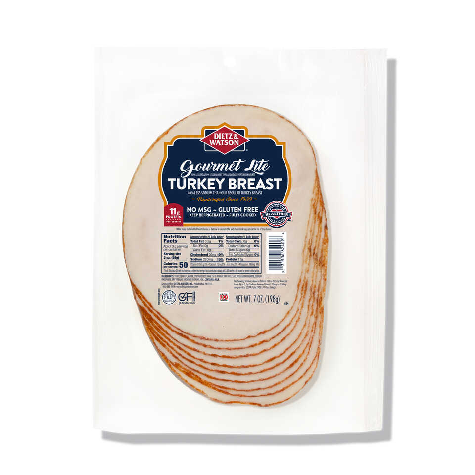 Pre-Sliced Gourmet Lite Breast of Turkey