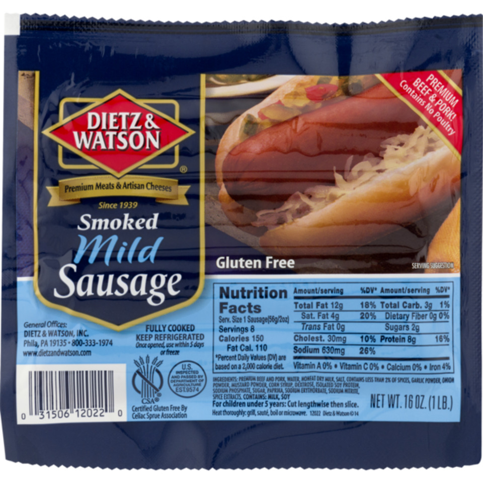 Mild Smoked Sausage