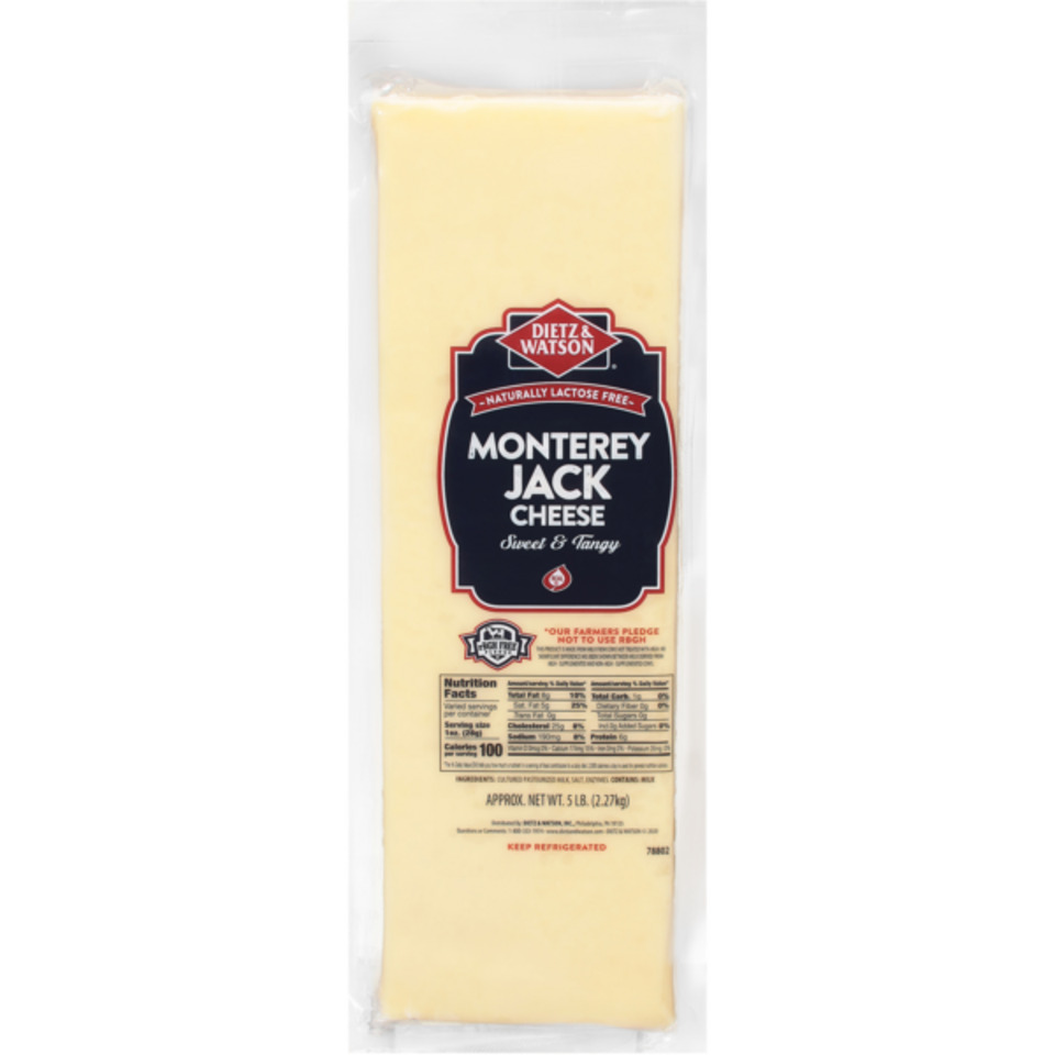 Monterey Jack Cheese 5 lb