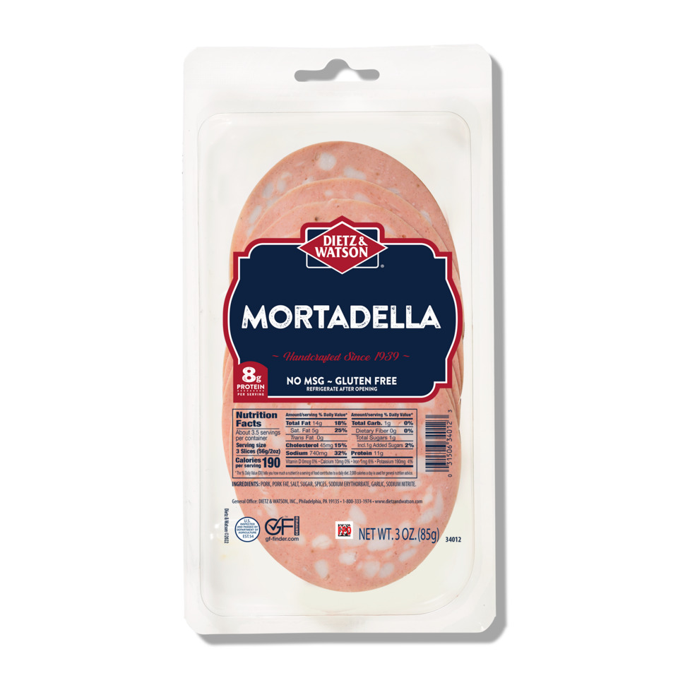 Pre-Sliced Mortadella