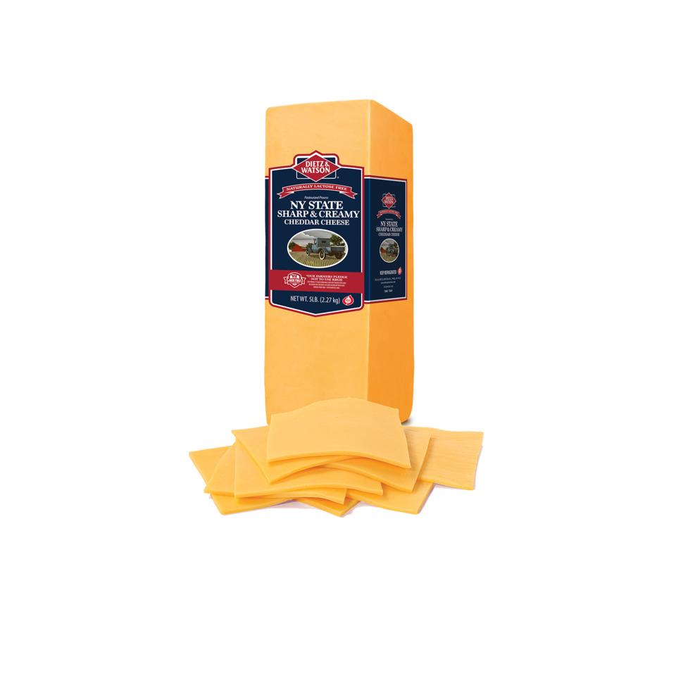 NY State Sharp & Creamy Yellow Cheddar Cheese