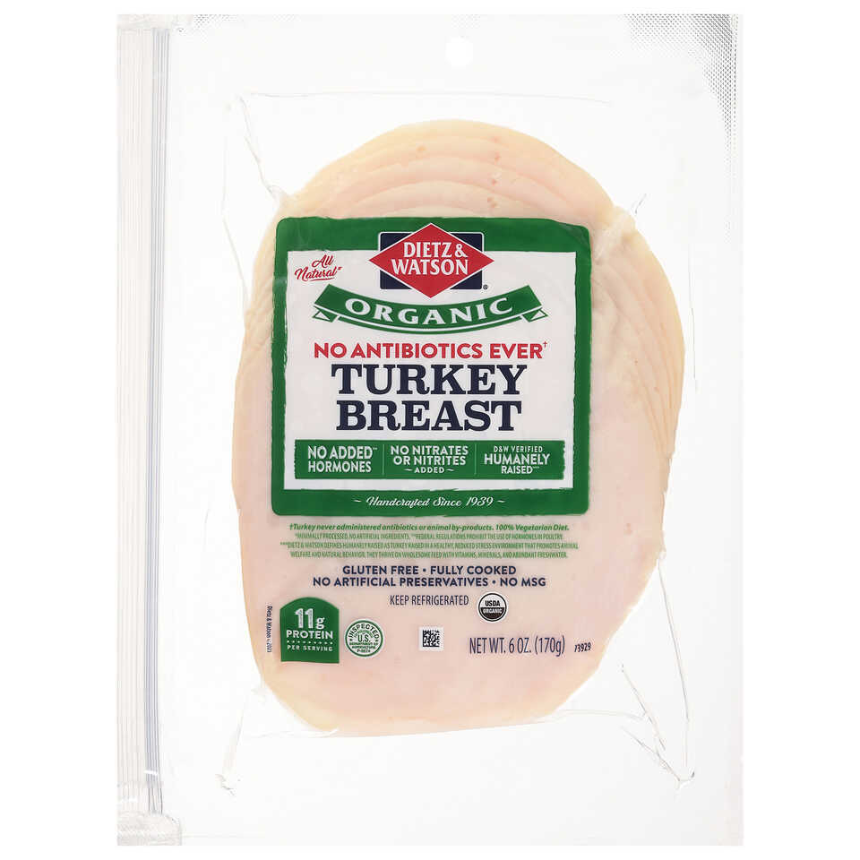 Organic Sliced Turkey Breast