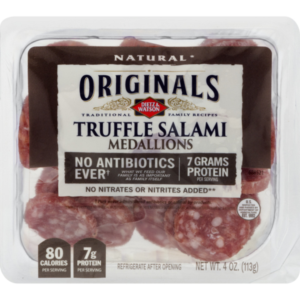 Originals Truffle Salami Medallions