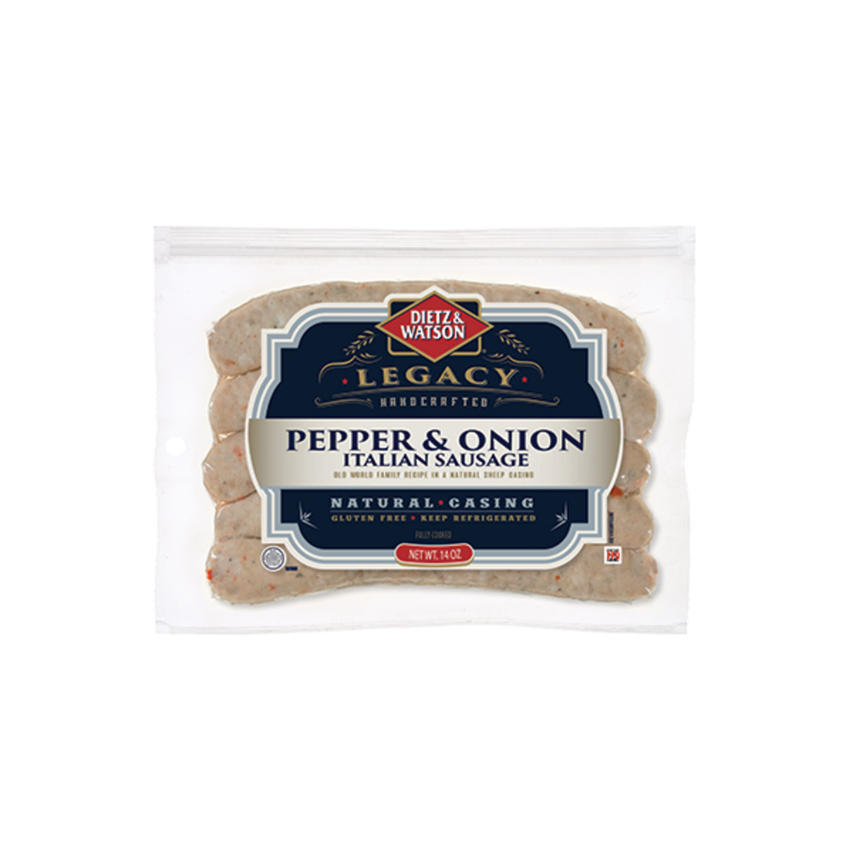 Pepper & Onion Italian Sausage