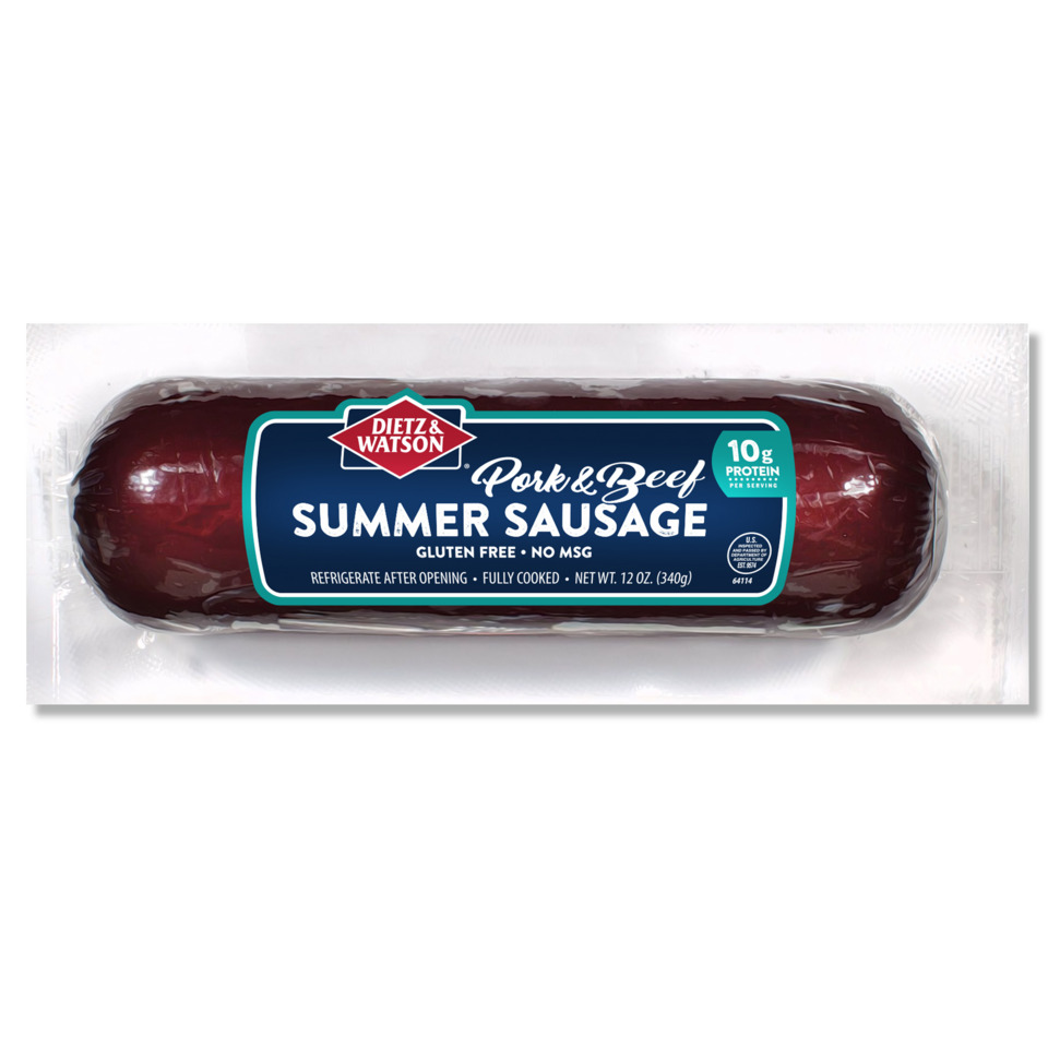 Pork & Beef Summer Sausage