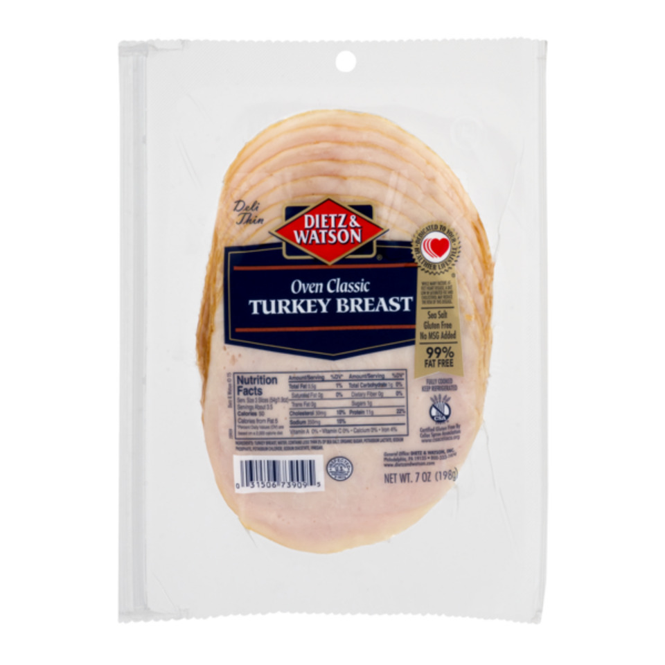 Pre-Sliced Oven Classic Turkey Breast