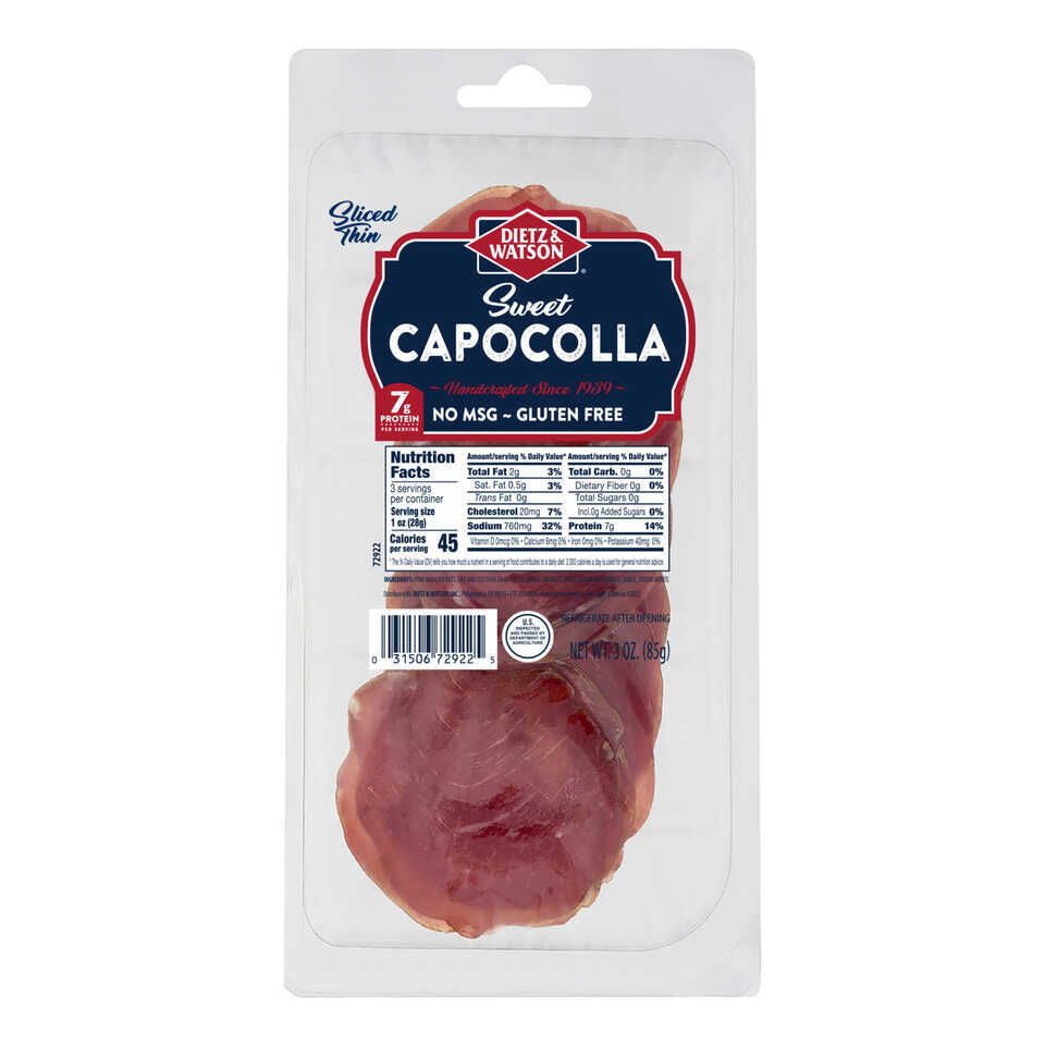Sweet Capocollo