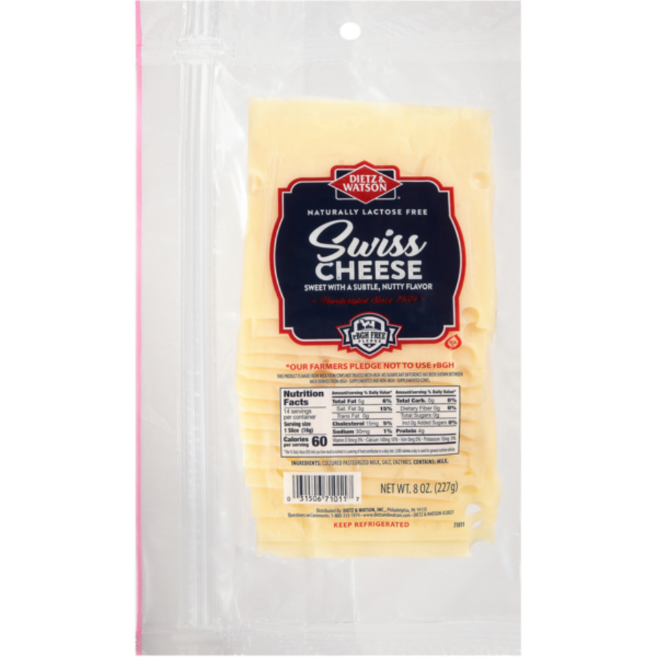 Swiss Cheese 8 oz