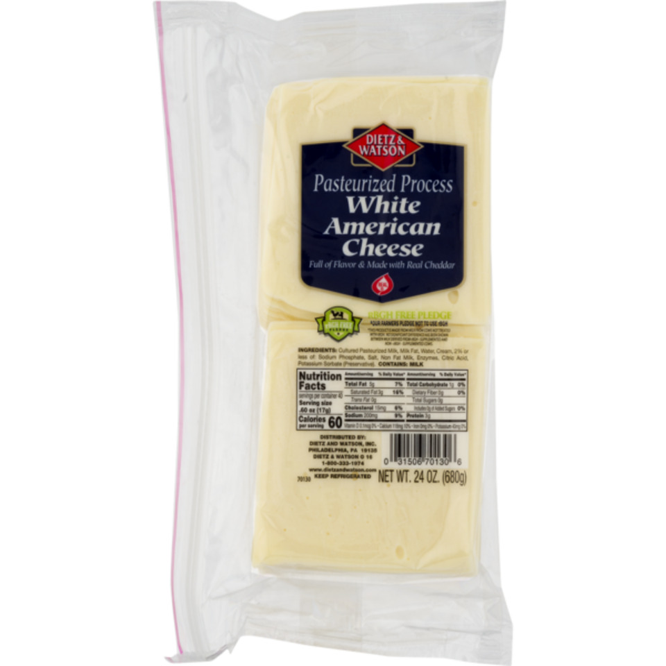 Pre-Sliced American Cheese