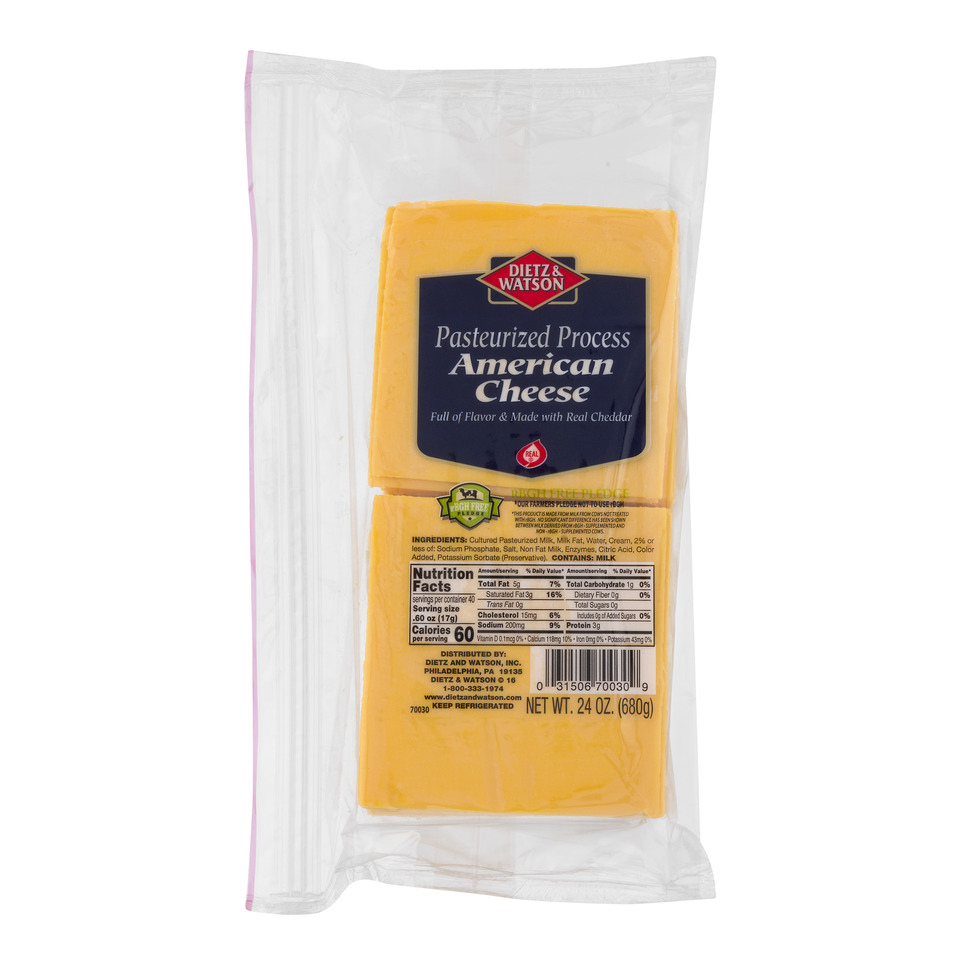 Mild and Smooth American Cheese 8 oz Bag